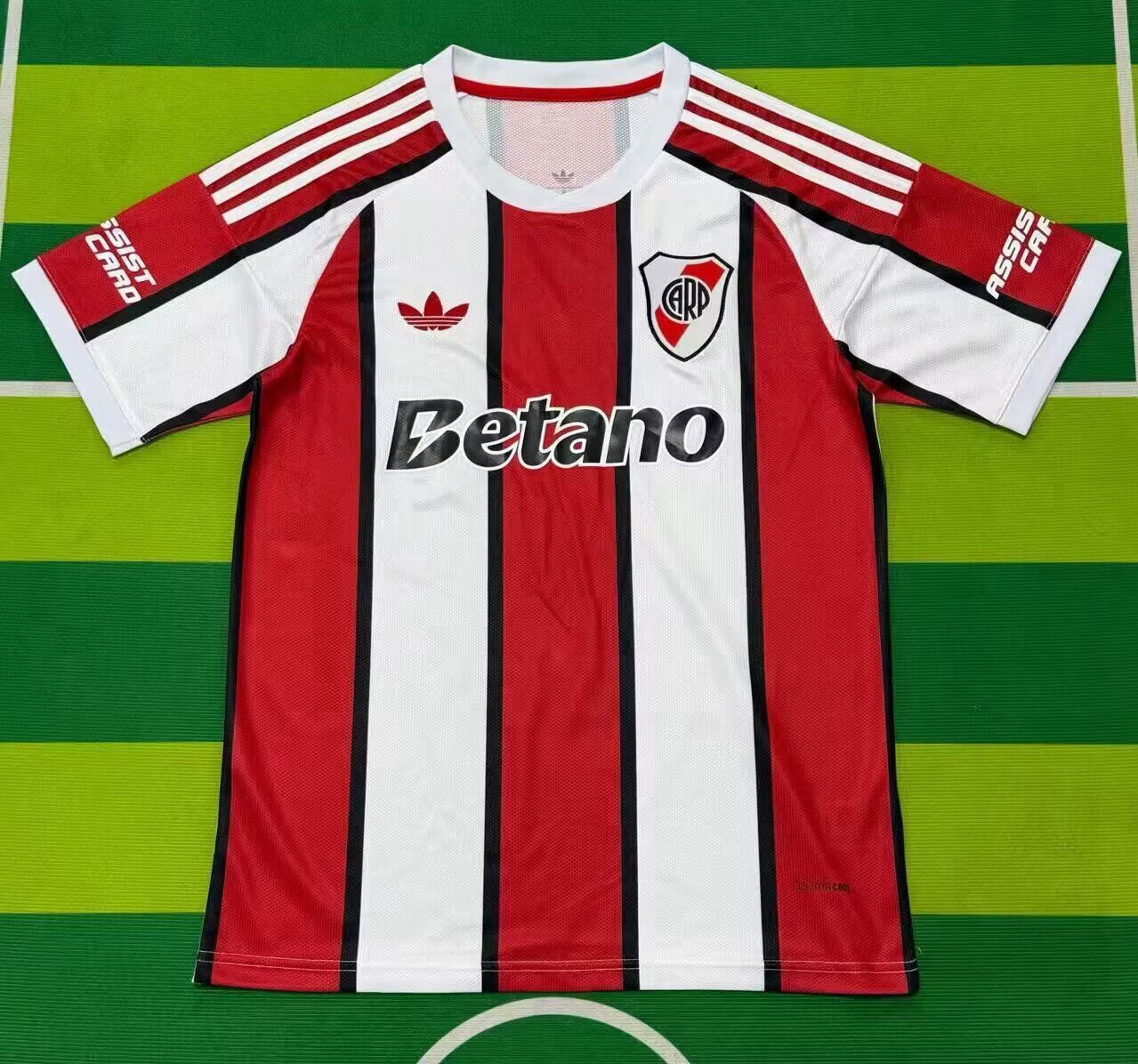 AAA Quality River Plate 26/27 Away Red/White Soccer Jersey